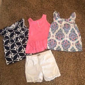Girls SZ 3T (4 pc Set) OshKosh, Carter’s